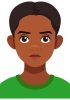 Vector illustration of a young boy
